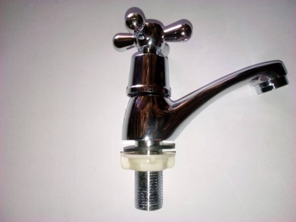 Tap Pillar – ½” Chrome-Plated Basin Tap (Cartoon Pack)